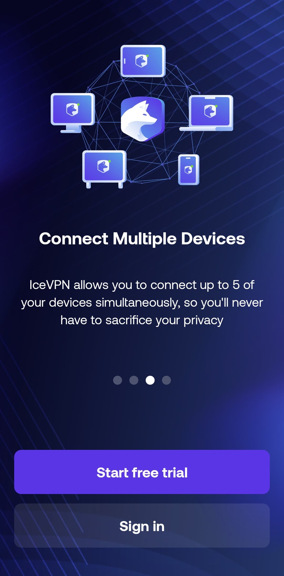 VPN Mobile App — screen 2 of 5